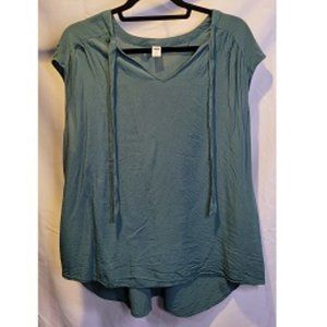 Women's green blouse